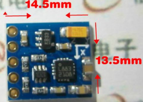 GY-271 HMC5883L โมดูลเข็มทิศเข็มทิศอิเล็กทรอนิกส์สามแกน